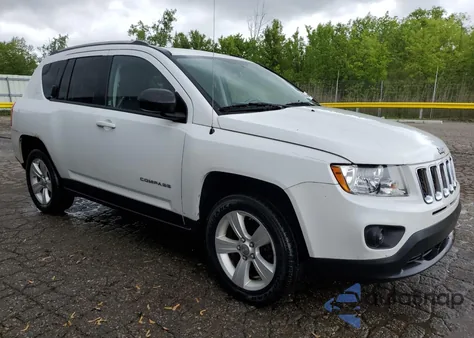 2012 Jeep Compass Latitude z USA, uszkodzony, nr VIN 1C4NJDEB6CD655488